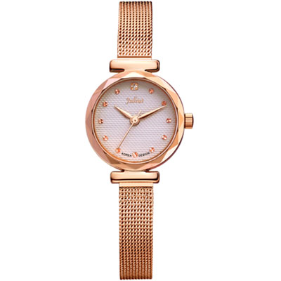 聚利时julius正品简约时尚手链女表时装表石英表防水手表女JA-829