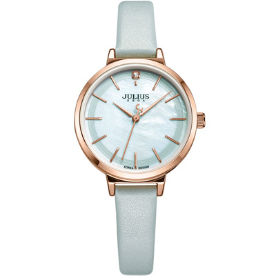 julius聚利时新品夏日小清新时尚女表石英防水学生表手表女JA-988