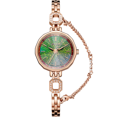 聚利时新品璀璨星空韩范时尚潮流手链表防水石英手表女士JA-980