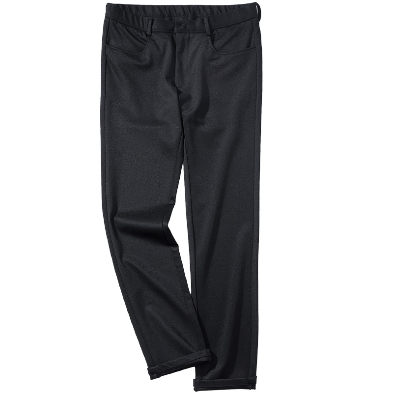 千纸鹤男装2018新款男裤子 休闲裤青年修身韩版长裤商务西裤9938