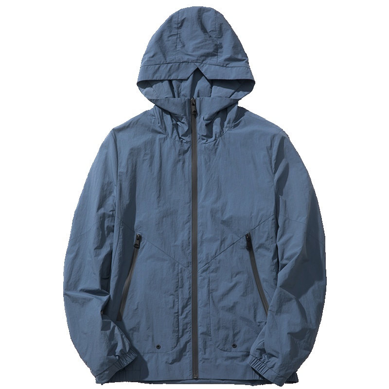 千纸鹤男装2019新款青年潮流韩版休闲连帽男士夹克外套上衣30110