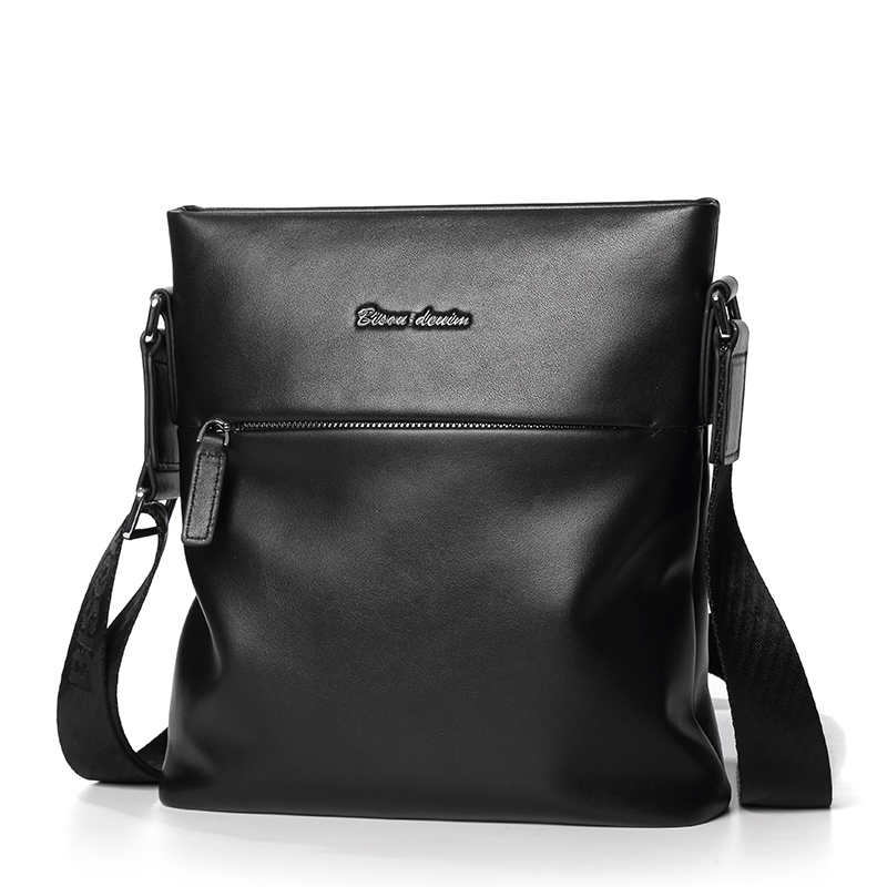 美洲野牛男包青年商务单肩包斜挎包N2408-1