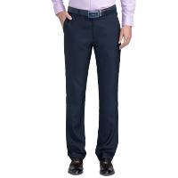 才子男装（TRIES）西裤 男士2017新款简约条纹立体时尚有型修身商务百搭西裤5071E0120