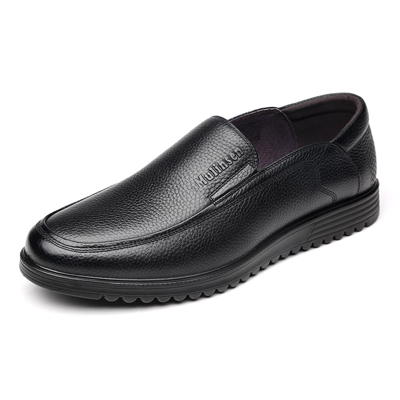 木林森 男鞋秋季新款男士皮鞋 商务男士时尚百搭系带皮鞋77053343