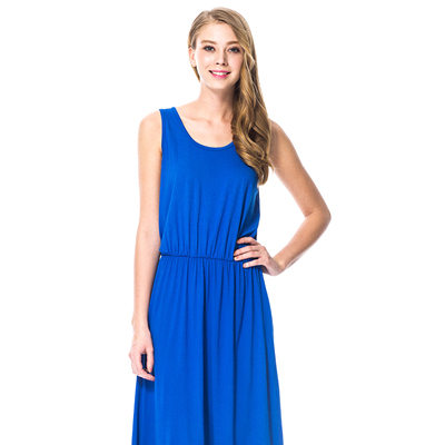 三枪 春夏新品 睡衣 睡裙 舒木尔圆领背心女家居裙 70284A0