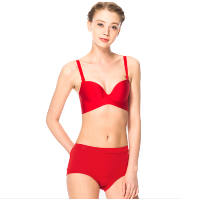 三枪内裤女纯棉高腰大码三角裤春夏全棉舒肤透气女三角裤[3条装] 40210B3