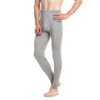 三枪纯棉弹力纯棉保暖裤早春保暖秋裤基础男单件打底男士棉毛裤60287B1