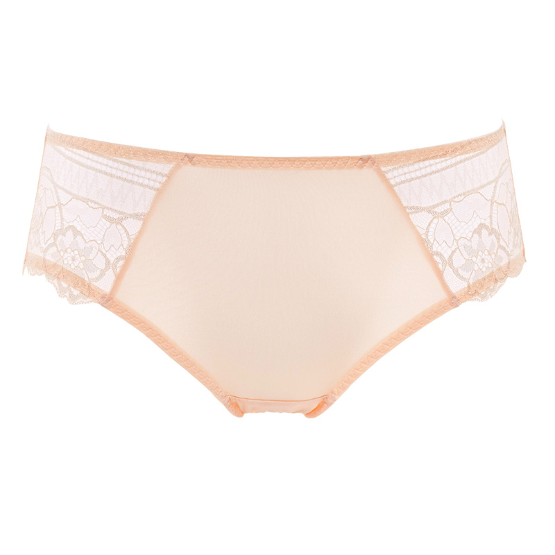 水中花新款唯美蕾丝拼接舒适女士内裤短裤