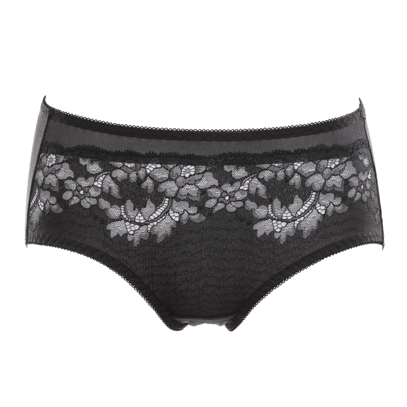水中花夏新款 浪漫蕾丝花边女士低腰平角内裤短裤
