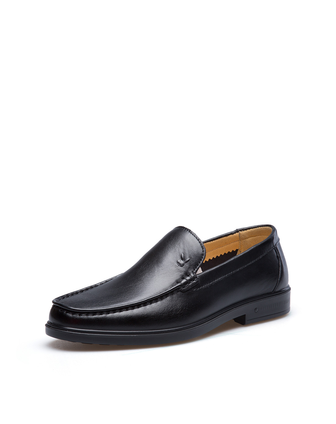 花花公子(PLAYBOY)2017新款男士牛皮简约商务休闲鞋7AW509101D01