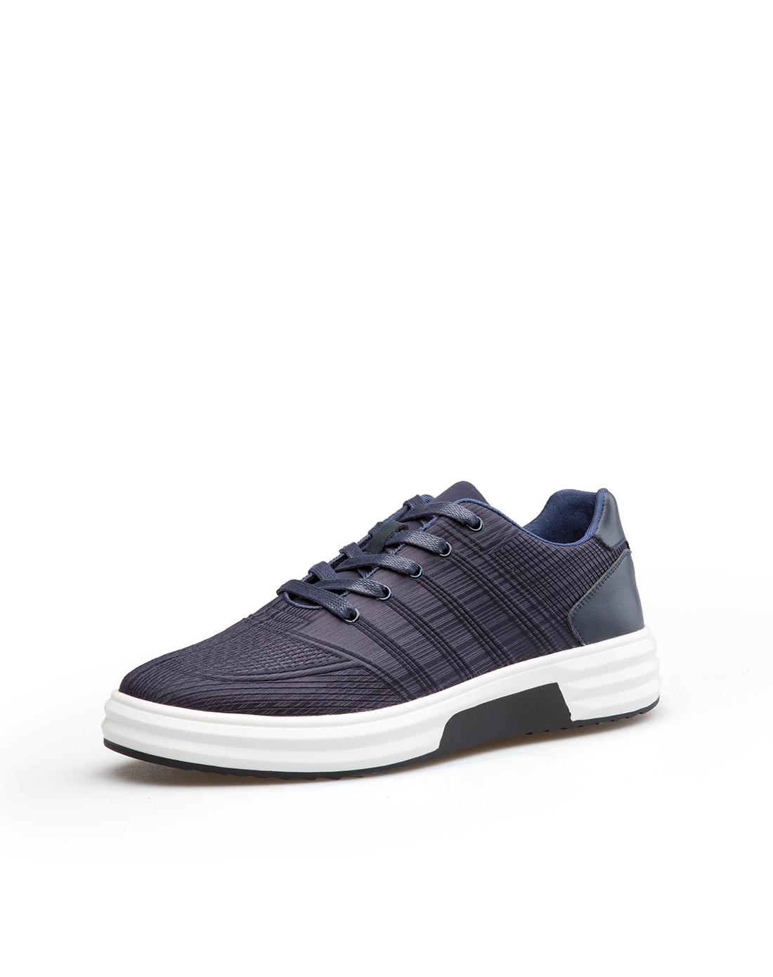 花花公子（PLAYBOY）男士系带板鞋透气时尚休闲运动男鞋7CW552034D06