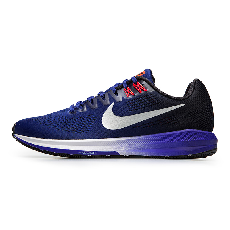 Nike/耐克 AIR ZOOM STRUCTURE 21 气垫缓震男子运动跑步鞋 904695