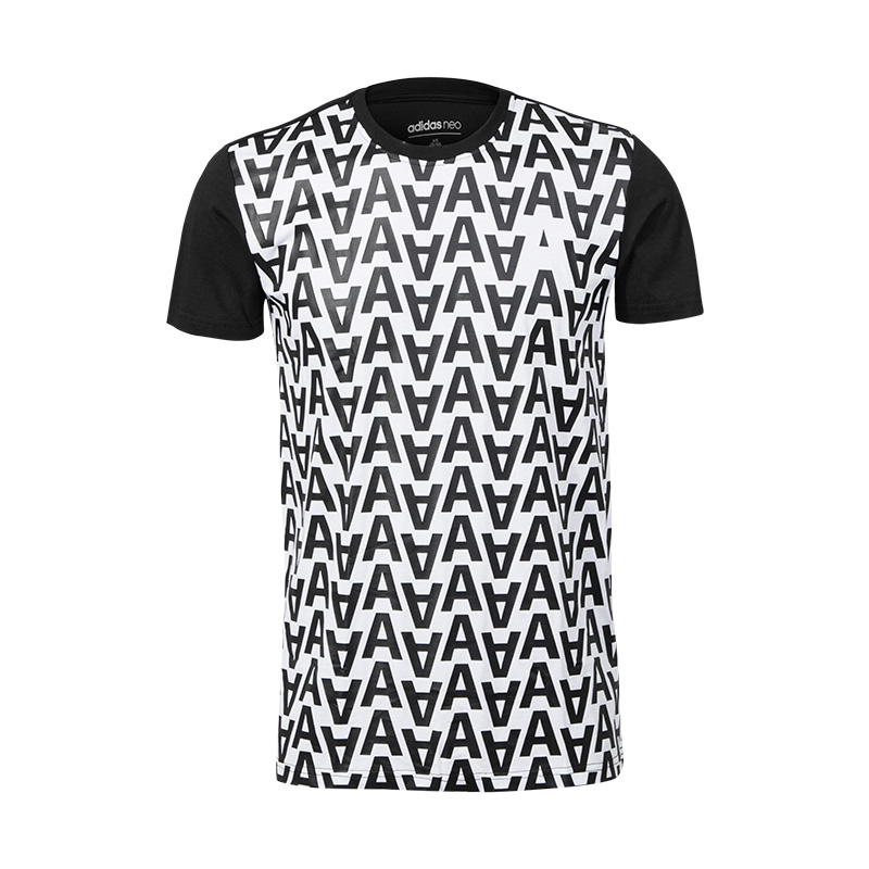 Adidas阿迪达斯 男装运动休闲短袖T恤 BR3682