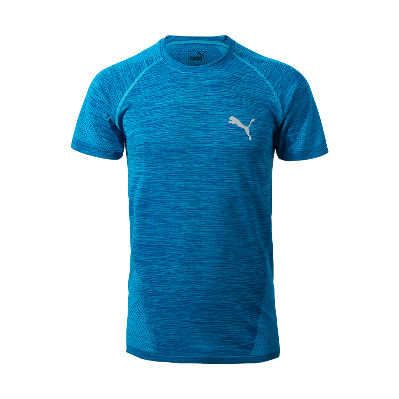 PUMA彪马男子运动T恤跑步训练短袖网布透气590633