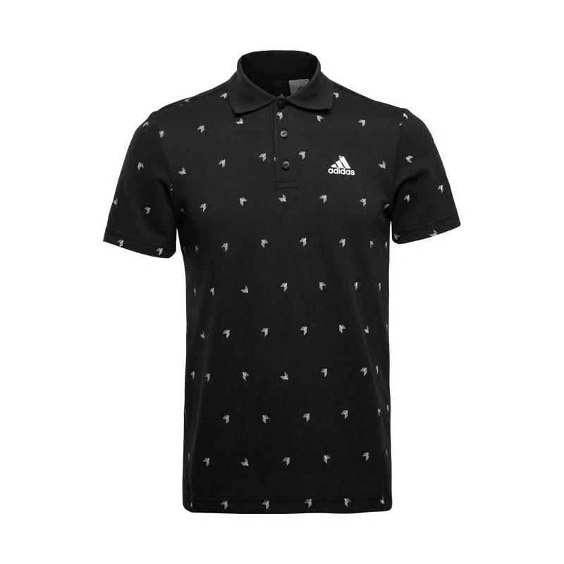 adidas阿迪达斯 短袖男 透气休闲polo衫运动T恤 CX5012