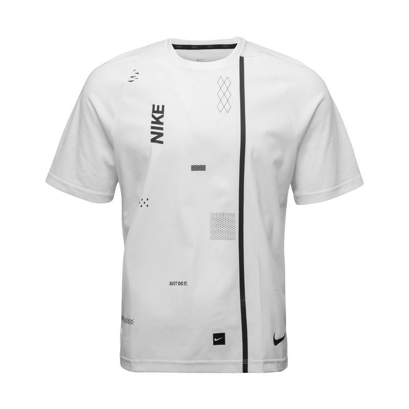 Nike耐克 夏季 男子训练短袖上衣 舒适透气运动休闲T恤 AH9607
