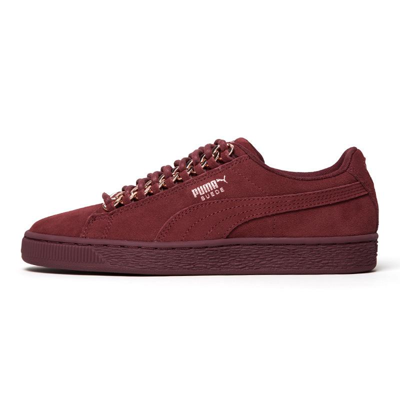 Puma/彪马 SUEDE Classic Chain女子低帮复古运动休闲鞋板鞋 367352