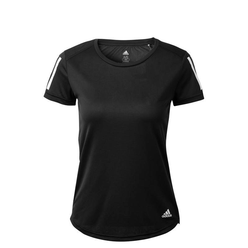 ADIDAS阿迪达斯 2019春季 女子透气运动T恤 圆领舒适休闲短袖上衣 DQ2618