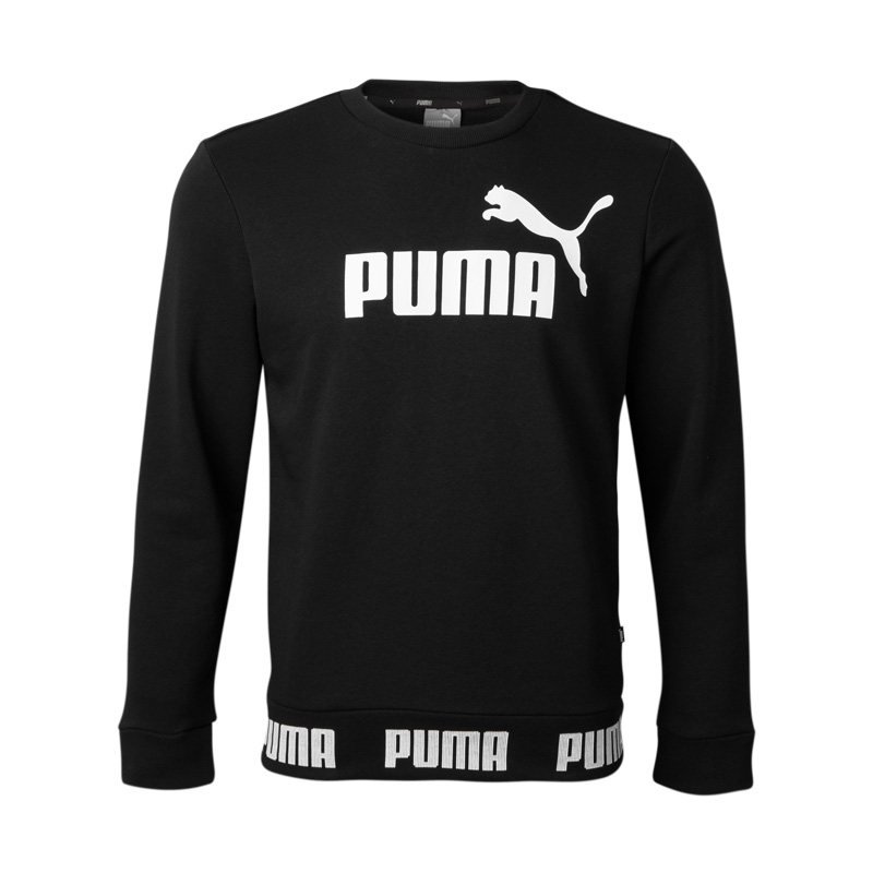 PUMA彪马 2019春季 男子运动跑步训练休闲卫衣 时尚舒适圆领套头衫 844791