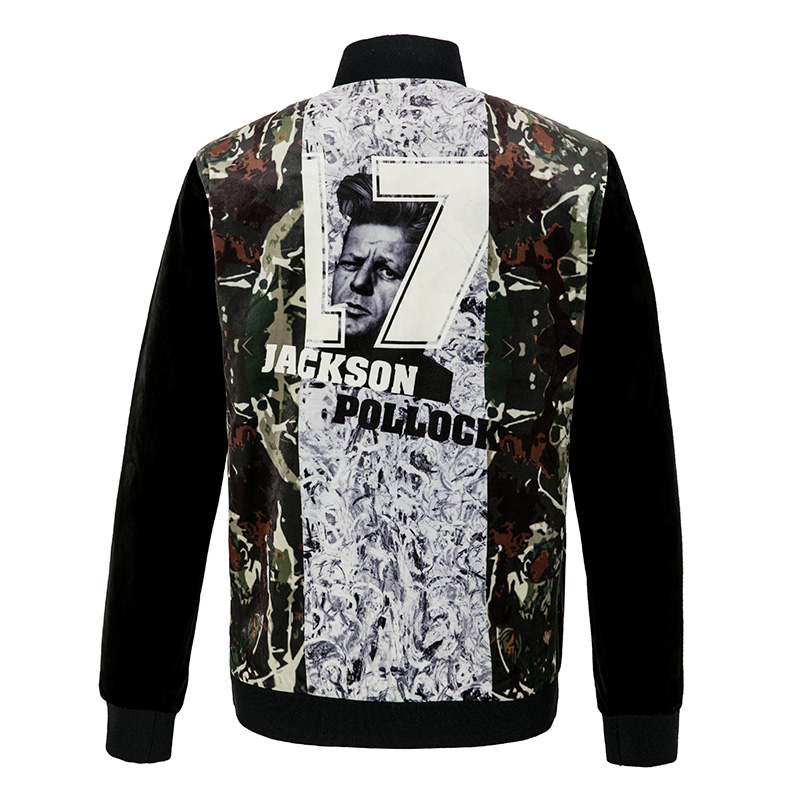 G'RSAGA休闲黑色系长袖茄克J21533450B