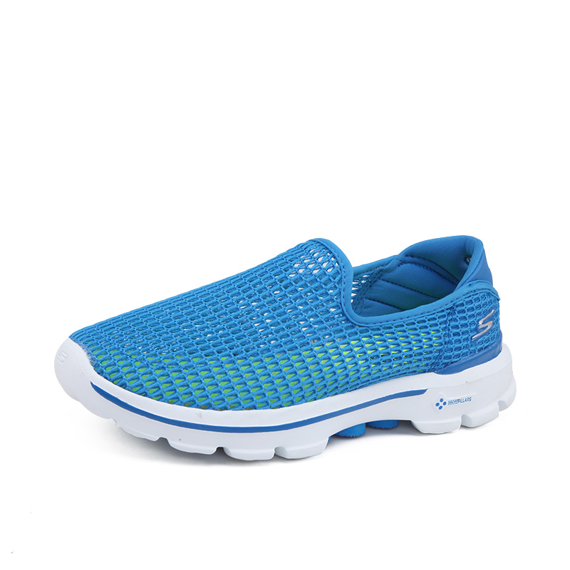 Skechers斯凯奇男鞋GO WALK 3低帮懒人网面运动健步休闲鞋 6666002