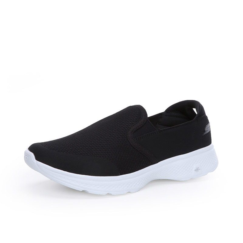 Skechers斯凯奇GO WALK 4 男士轻质一脚蹬健步鞋 54171/BKW