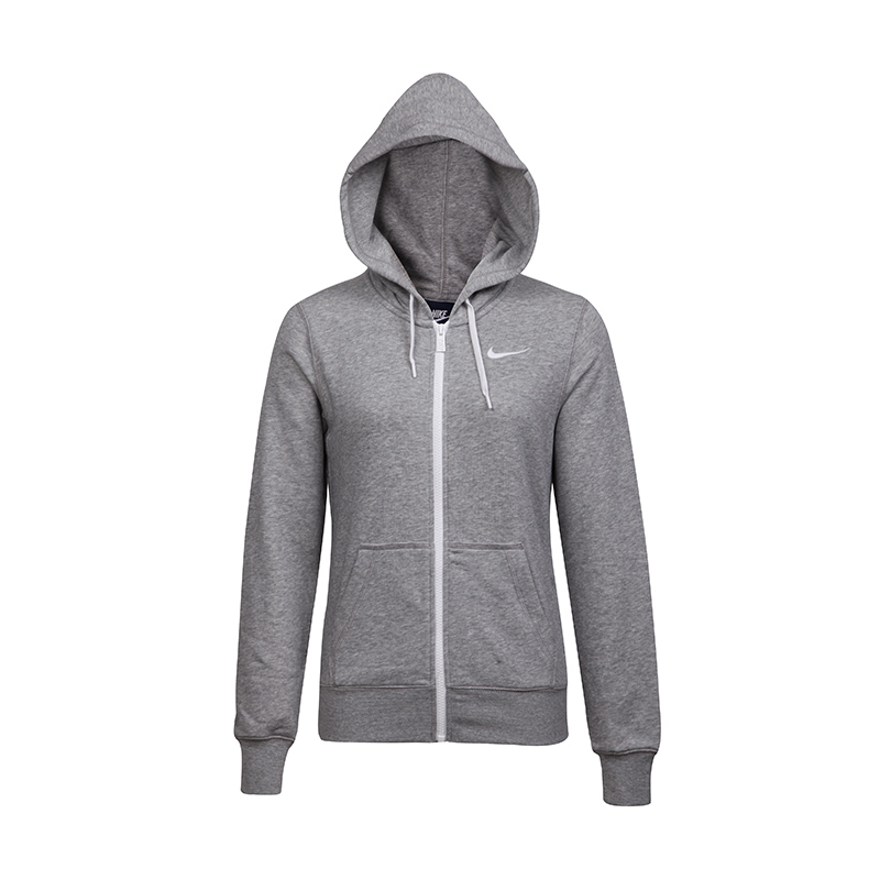 NIKE耐克女装 新款连帽长袖运动服 针织休闲夹克外套638284063