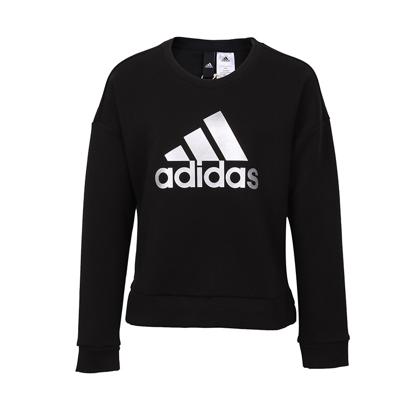 adidas阿迪达斯GFX CREW LOGO女子训练系列套衫卫衣CZ2369 CZ2371