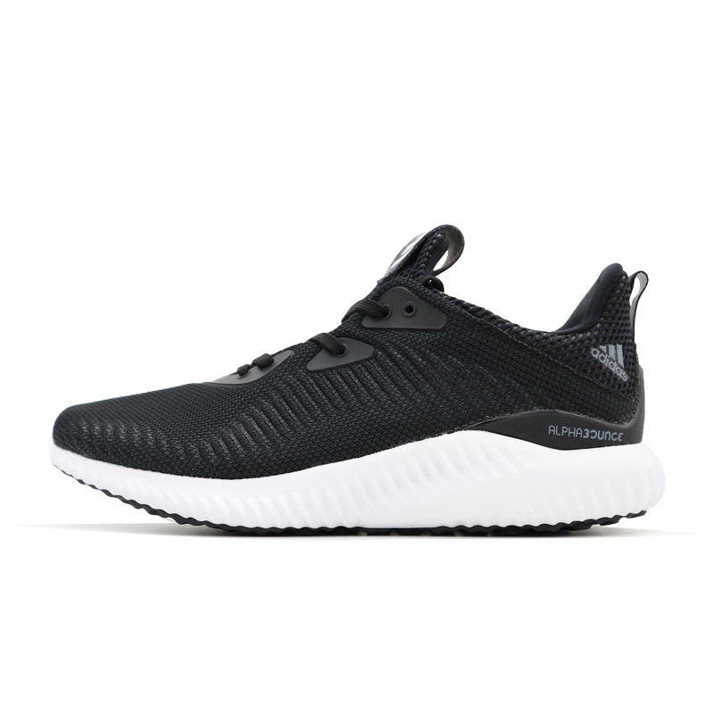 Adidas阿迪达斯alpha bounce 男子潮流小椰子跑步鞋BW0538