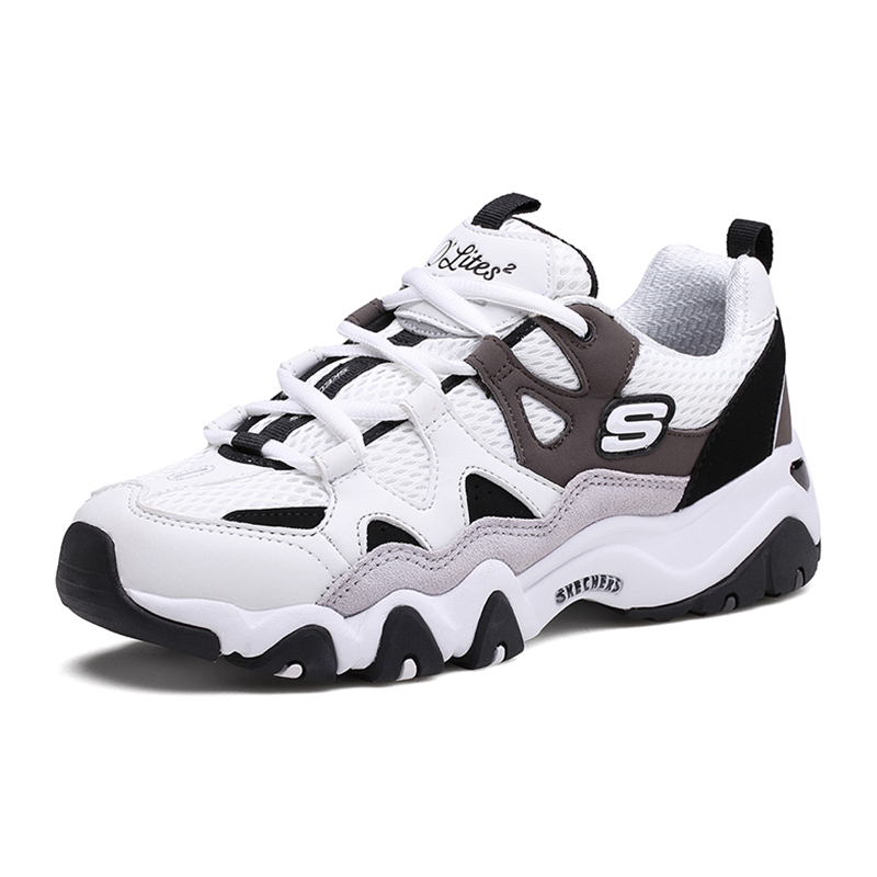 SKECHERS斯凯奇D’LITES系列时尚绑带运动鞋99999693/WBGY