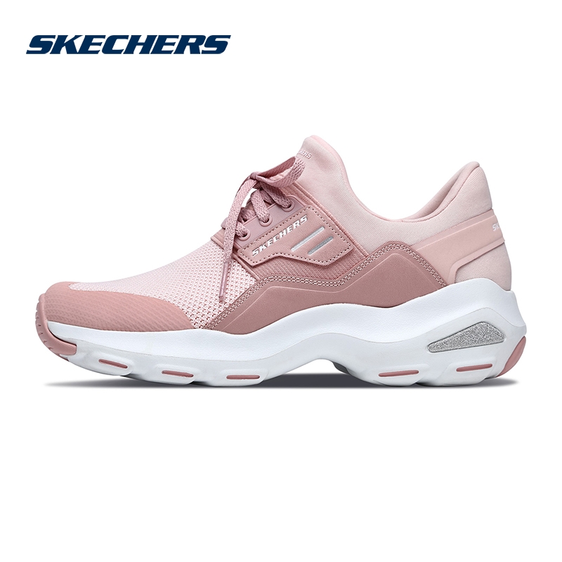 Skechers斯凯奇情侣新款男女D'lites熊猫鞋时尚懒人休闲鞋12860