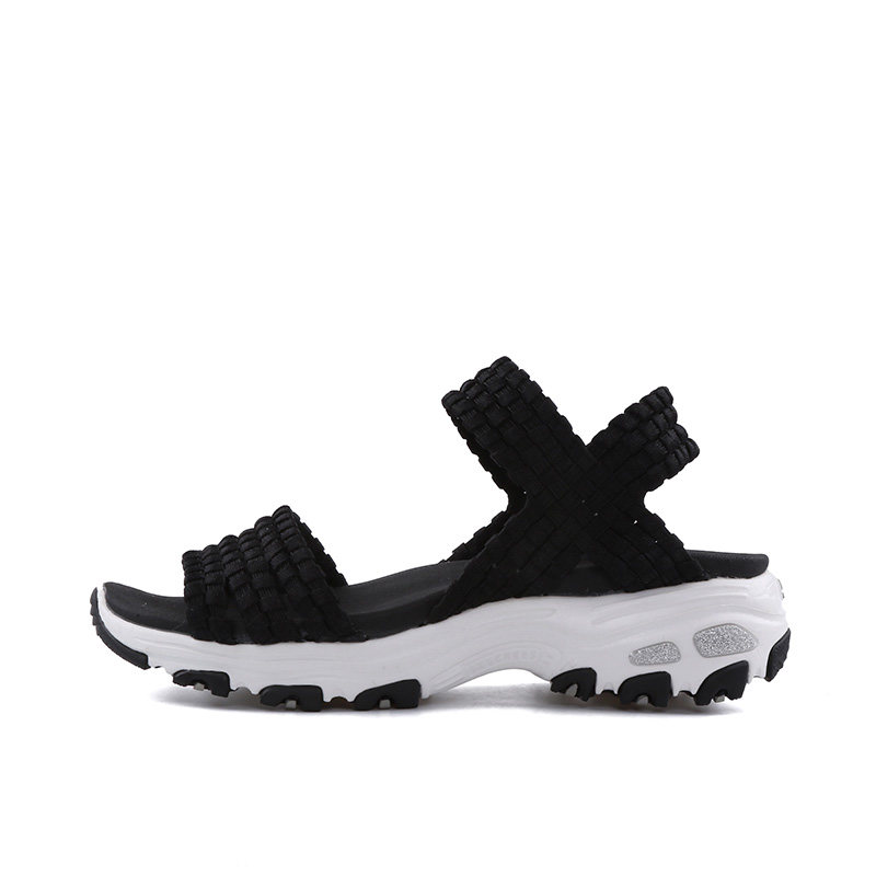 SKECHERS斯凯奇DLITESWOMEN系列女士时尚凉鞋休闲鞋31523/BLK