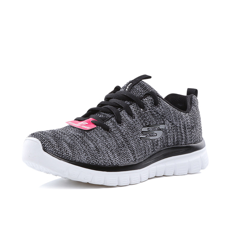 Skechers斯凯奇女鞋新款低帮 透气轻便运动鞋 休闲鞋12614