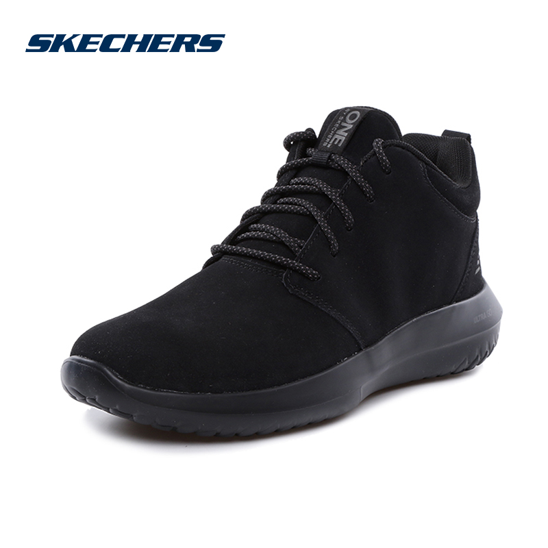Skechers斯凯奇男鞋新款轻便绑带低帮鞋 减震健步鞋运动鞋 18536