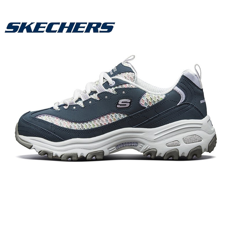 Skechers斯凯奇休闲鞋女鞋2019新款低帮轻便运动鞋板鞋13144-NVW 13144-WMLT