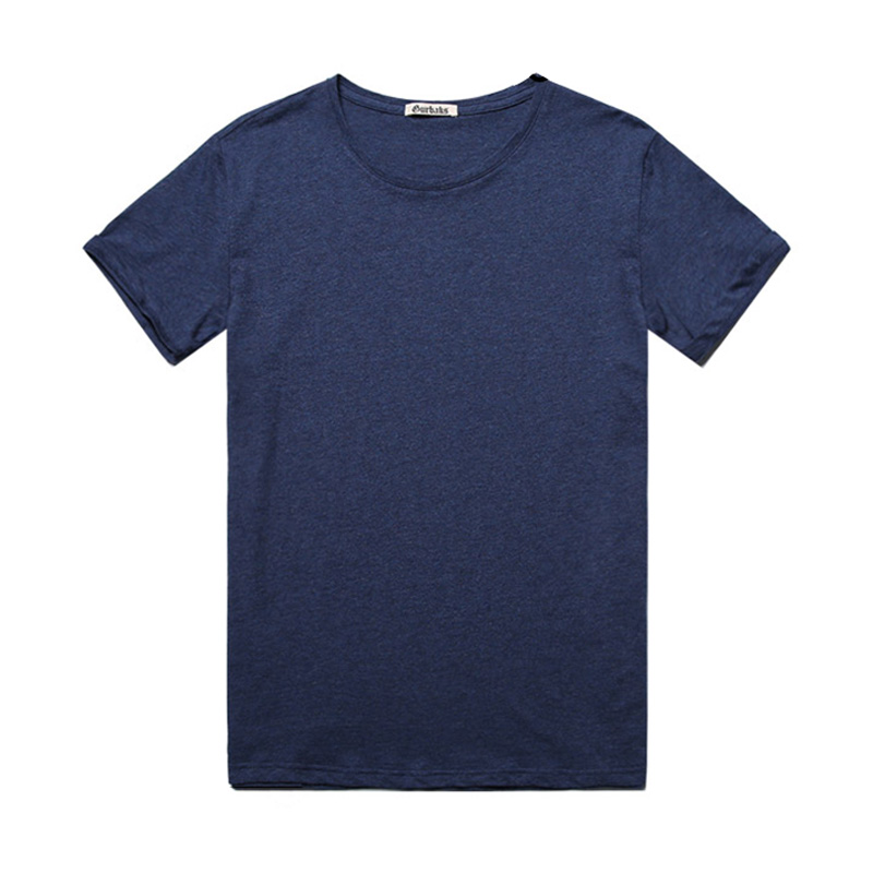 Gurbaks短袖T恤男韩版修身简约纯色圆领男T恤时尚潮流夏天打底衫GT927