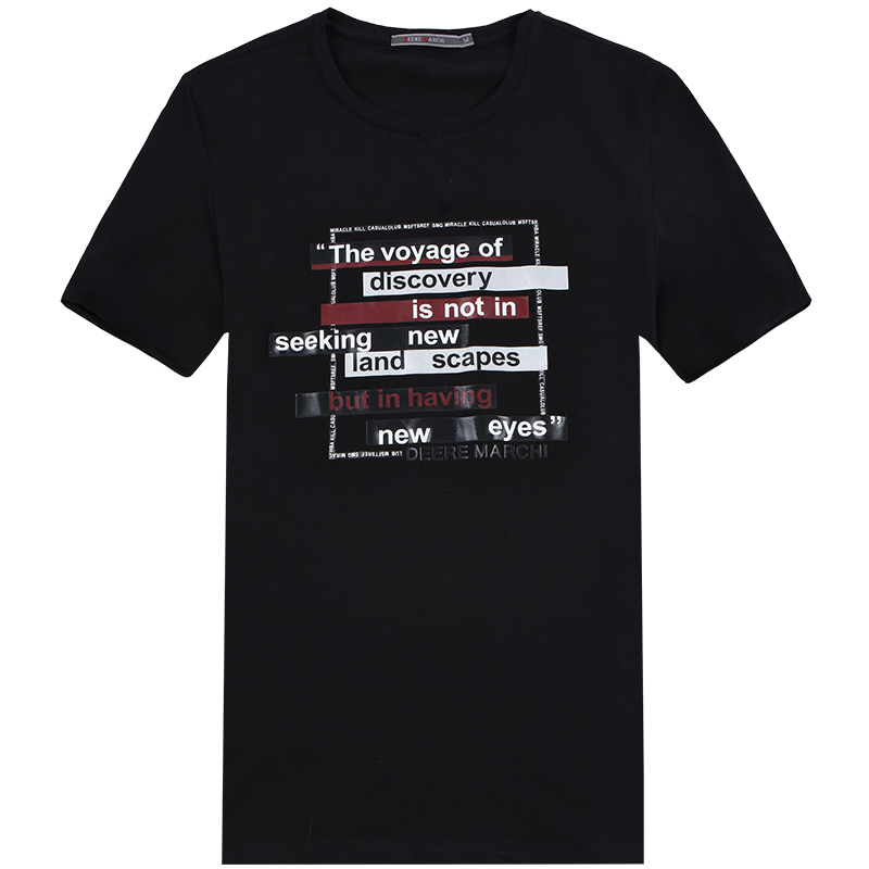 迪尔马奇2016夏季新品英文字母潮男士圆领短袖欧美T恤衫M01766_p43