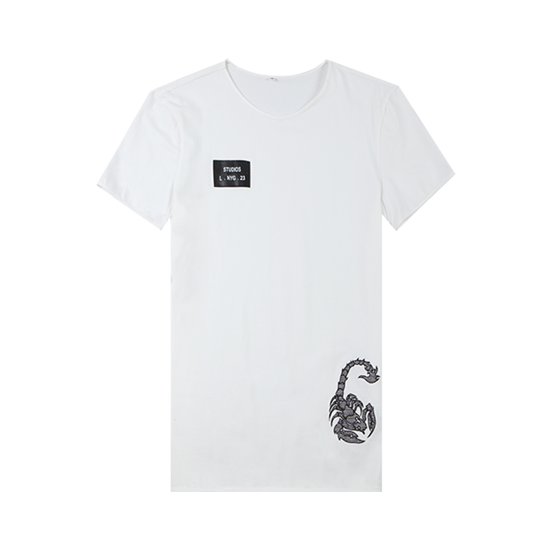 迪尔马奇2017夏季新品男士圆领修身款短袖棉质潮牌套装t恤M26006Y_s69