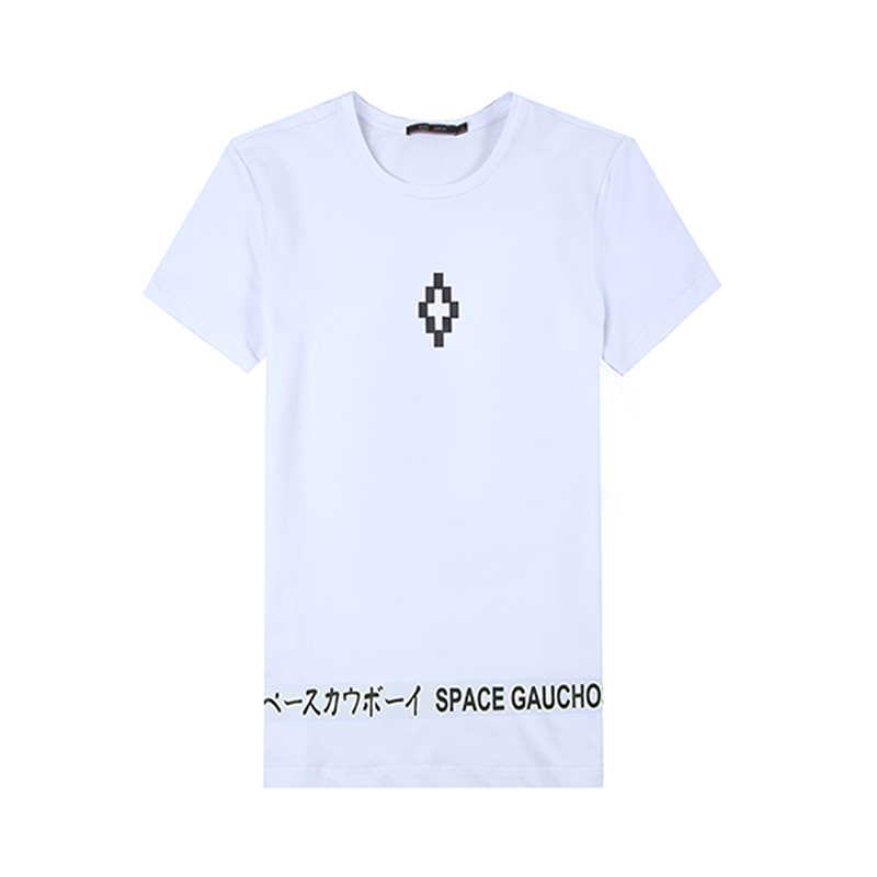 迪尔马奇2017夏季新品男士休闲修身字母短袖青年男套装t恤M26003Y_J15