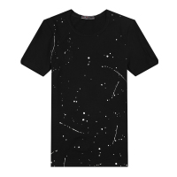 迪尔马奇夏季新品男士短袖圆领T恤修身休闲半袖上衣M01850