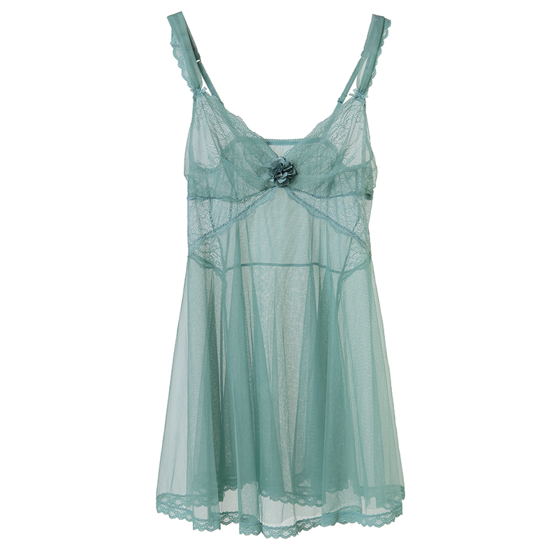 春夏季女士内衣蕾丝情趣吊带裙女款睡裙薄款短裙子女人性感睡衣女