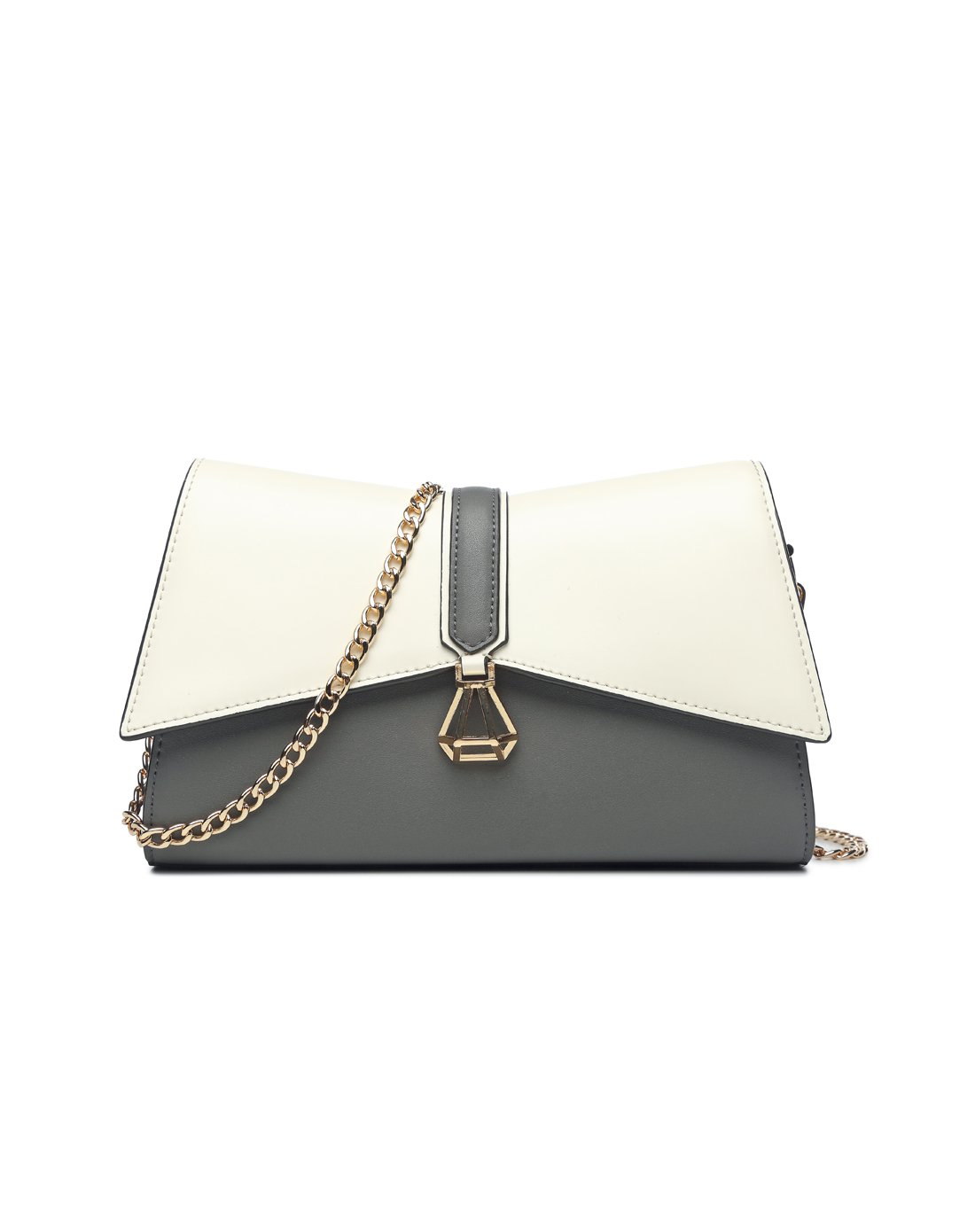 贝尔beier 2018新品甜美钻石五金小挎包真皮链条单肩包女包