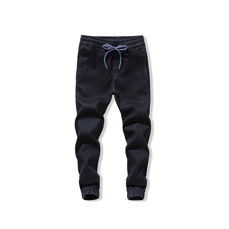 超音狼男装秋冬弹力修身直筒商务休闲韩版束脚长裤2018WLYJ-8171