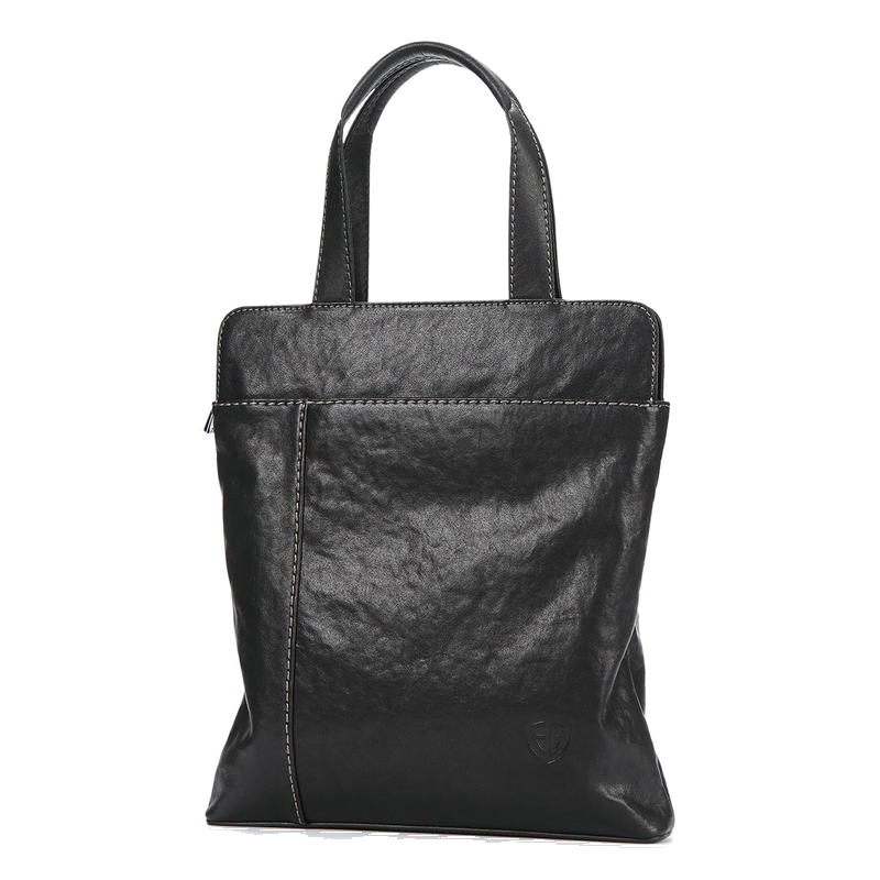 斐格FEGER男士手提包头层牛皮商务公文包单肩包真皮斜挎包包2018新款潮男包1030