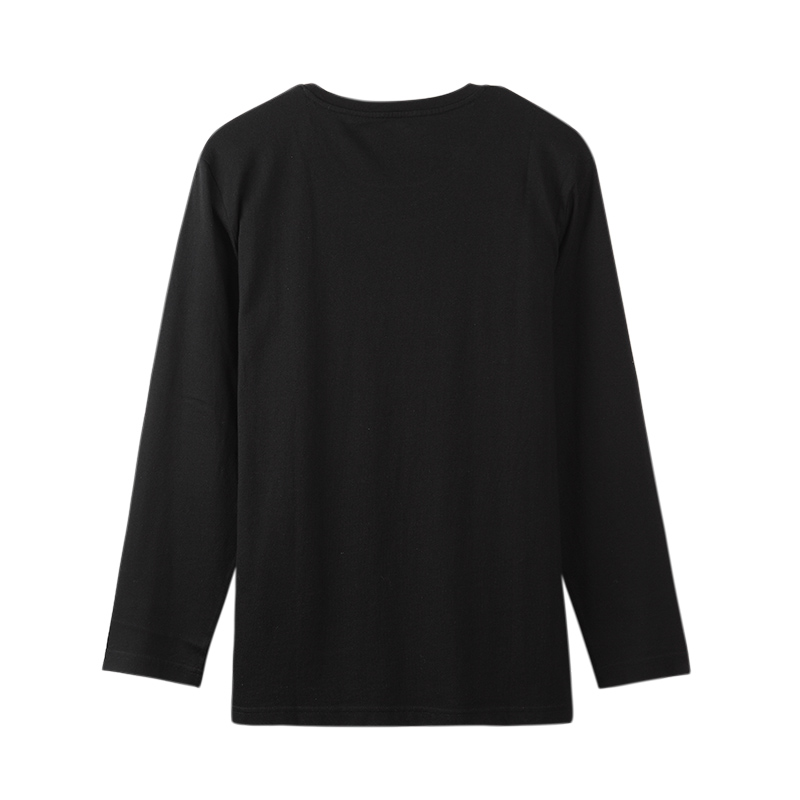 A21以纯线上品牌2017秋装新品纯色长袖T恤男 简约基础修身九分袖衫4731310017