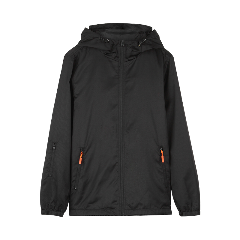 A21以纯线上品牌2017秋季新品连帽风衣男 薄款休闲简约多功能外套男4731114020