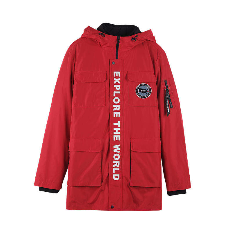 A21以纯线上品牌2017秋冬新品两件套中长款羽绒服男 加厚保暖外套男4741157000