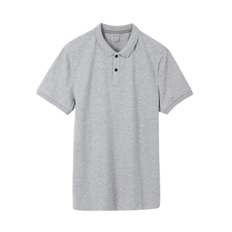 A21以纯线上品牌2018夏季新品男装翻领POLO衫男修身短袖男4821332002