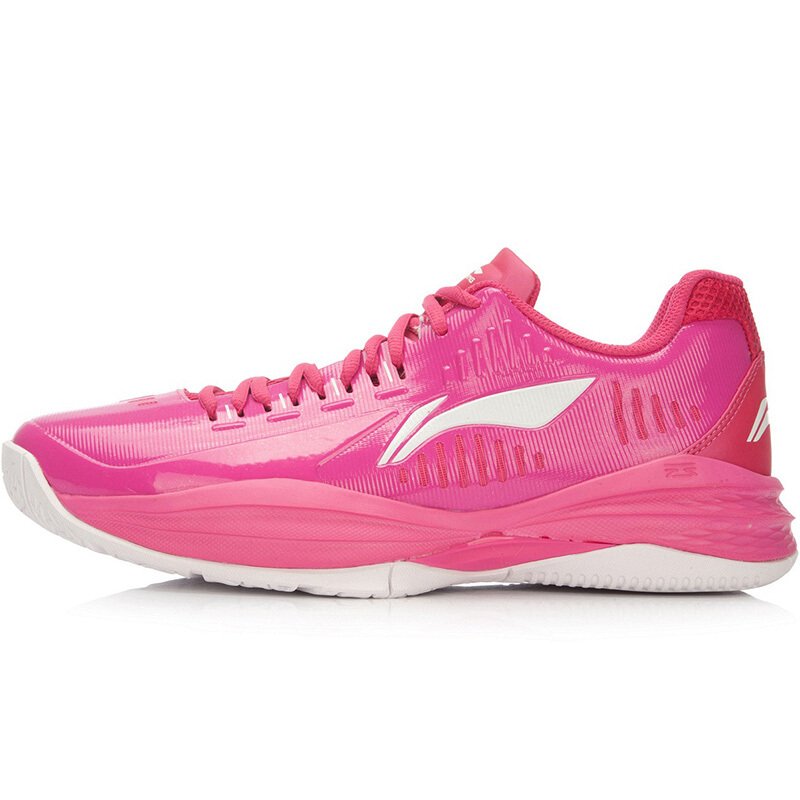 李宁男鞋低帮风暴樱花粉色韦德之道音速3运动鞋