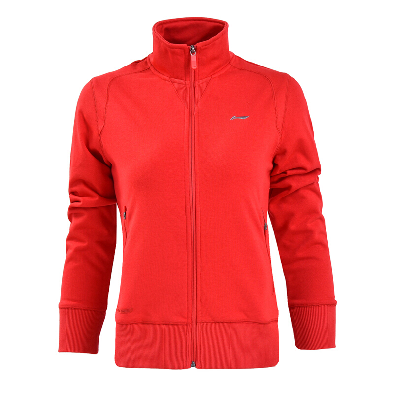 李宁女士透气卫衣黑色